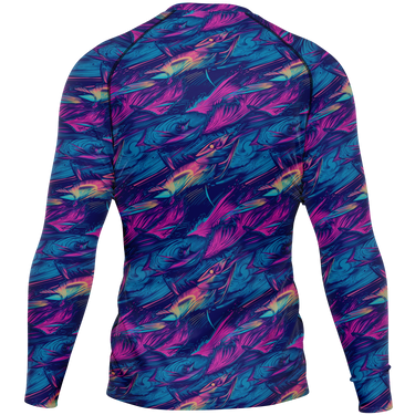 Chokefish™ Long Sleeve Rashguard Marine Men's Shirt-006